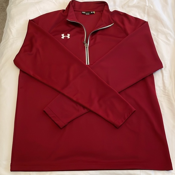 Men’s Under Armour Quarter Zip Size Large - Picture 3 of 4